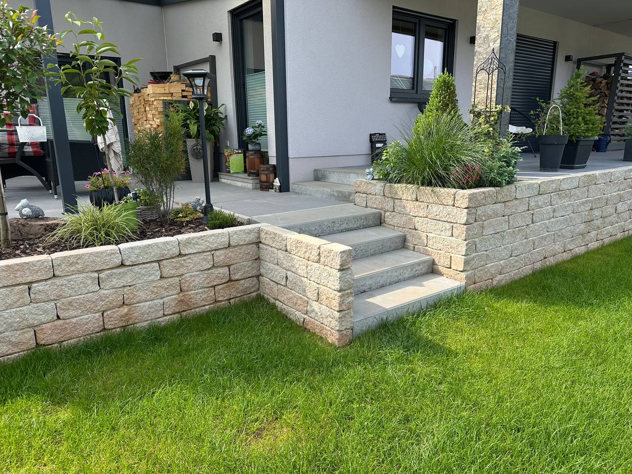 Havolli Gartenbau – Arbeit vor Ort